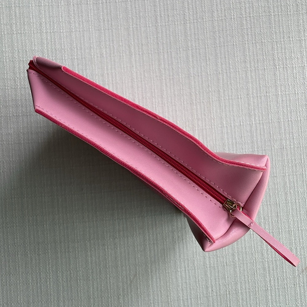 Shiseido pink cosmetics bag - Picture 5 of 13